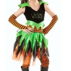 Princess Paradise Wicked Witch Halloween girls costume dress
